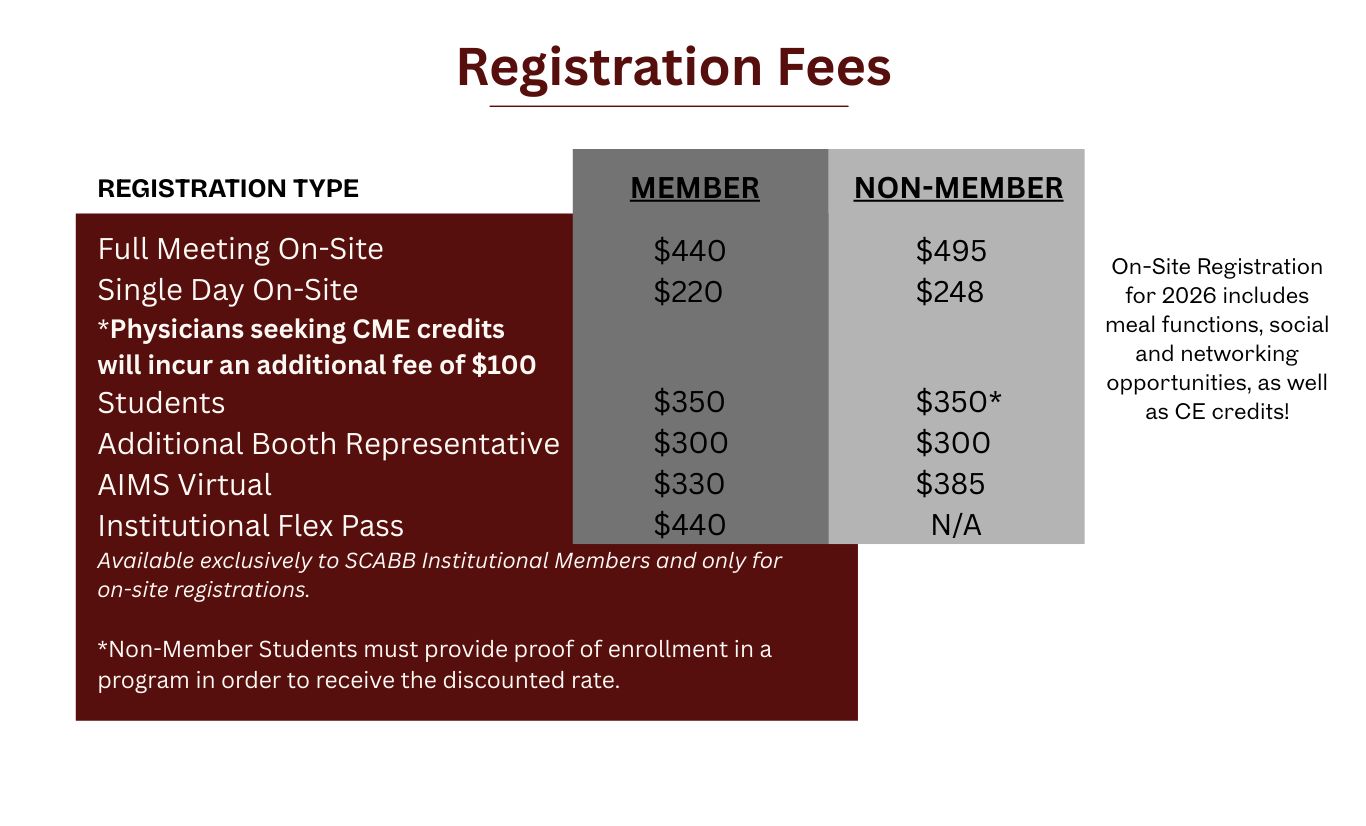 2026 AM & AIMS Registration